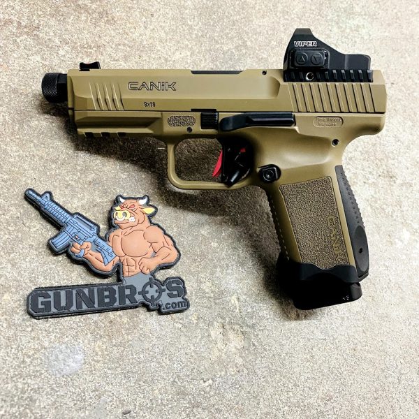 Canik TP9 Elite Combat 9mm w/ Vortex Viper Red Dot - GUNTALK [20 SPOT]