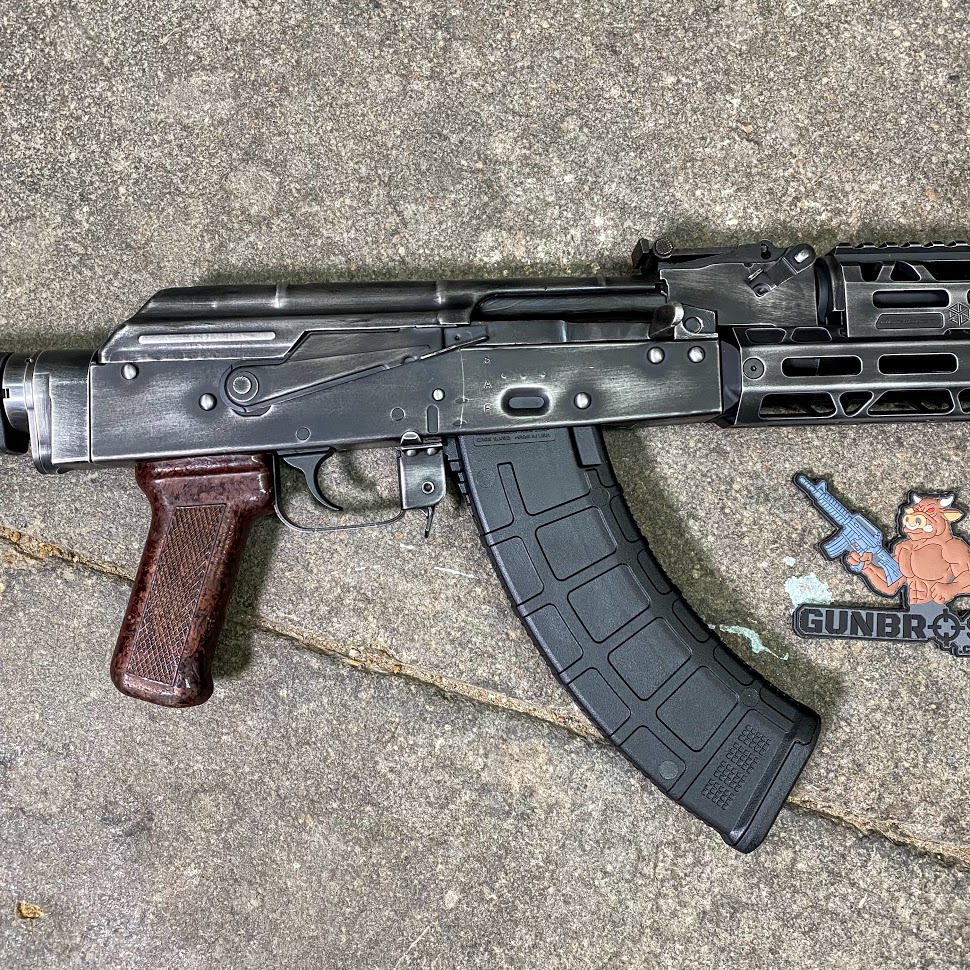 PSA AK-47 7.62x39mm GF3-R Battleworn w/ JL Billet Extended