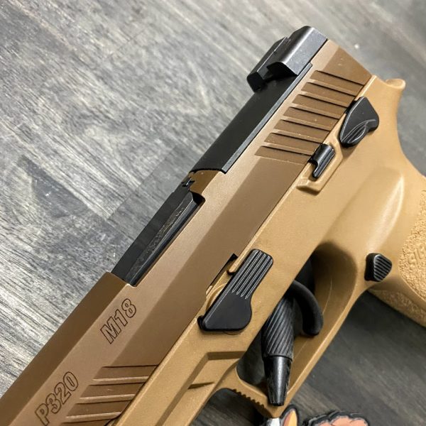 Sig Sauer P320 M18 FDE 9mm - GUNTICKETS [10 SPOT] - Image 2