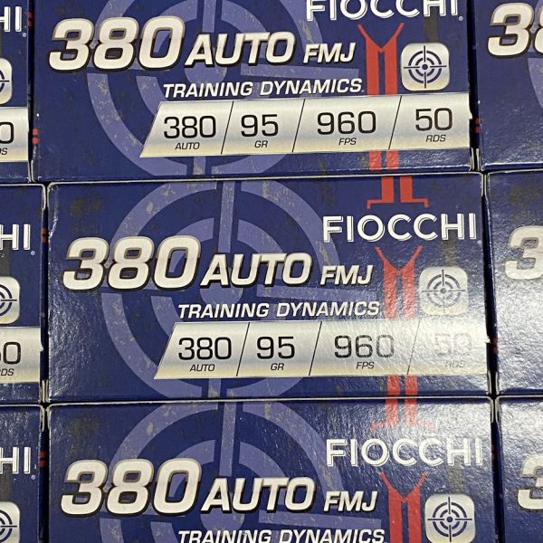 1000rds Fiocchi .380 ACP 95gr FMJ - GUNTICKETS [10 SPOT] - Image 2
