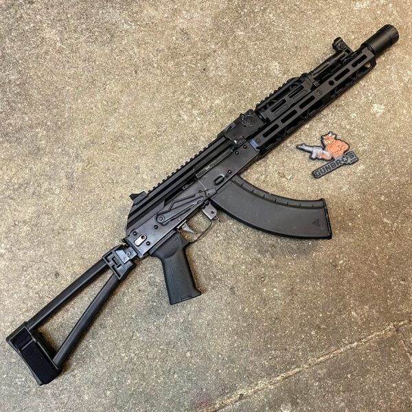 Palmetto State Armory AK-104 12.5" 7.62x39mm w/ Folding Brace & ALG Trigger - GUNTICKETS [20 SPOT]