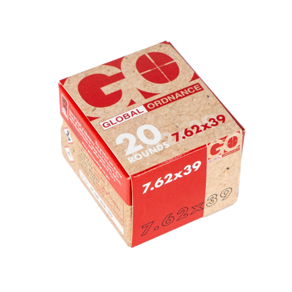 7.62x39mm 20-rounds Global Ordnance