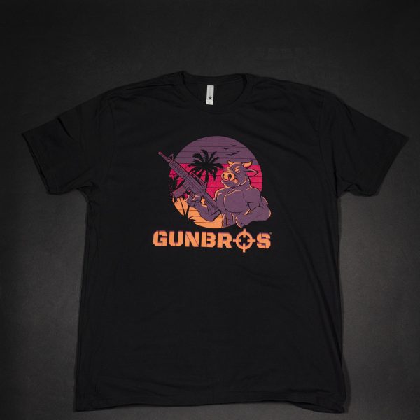 GUNBROS Retro T-Shirt - Image 2