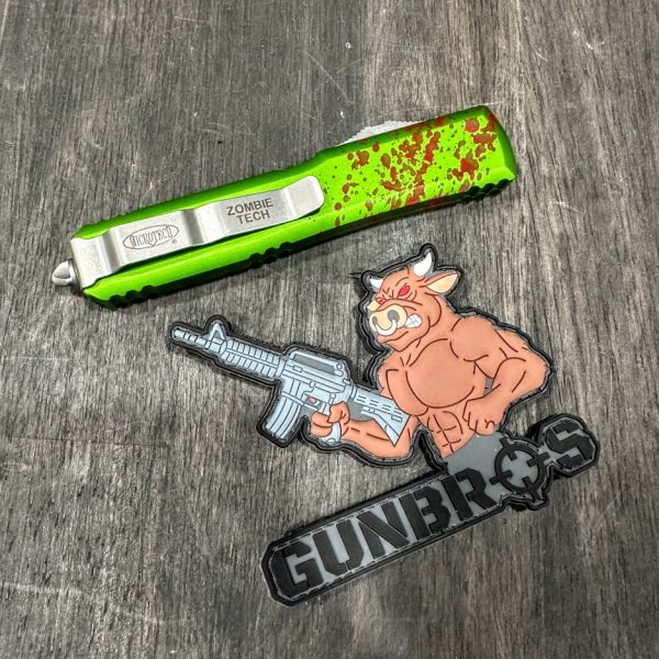 Microtech Zombietech OTF Knife - GUNTICKETS [10 SPOT] - Image 2