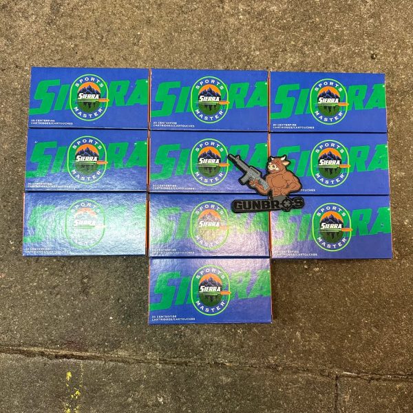 200rds Sierra Sports Master .243 Win 100gr Gameking HPBT - GUNTICKETS [10 SPOT]
