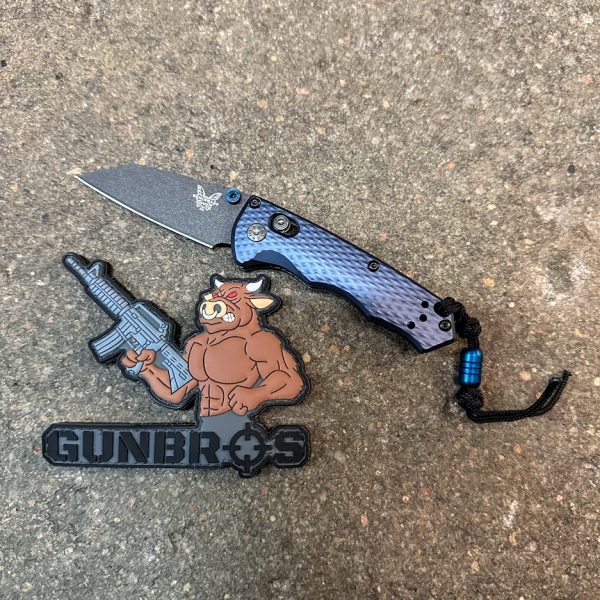 Benchmade Full Immunity Blue Handle - GUNTICKETS [10 SPOT]