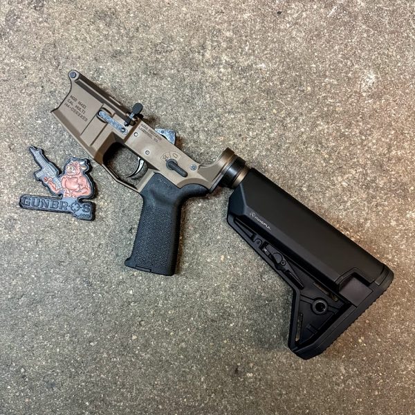 Aero Precision M4E1 Complete AR15 Lower Kodiak Brown - GUNTICKETS [10 SPOT]