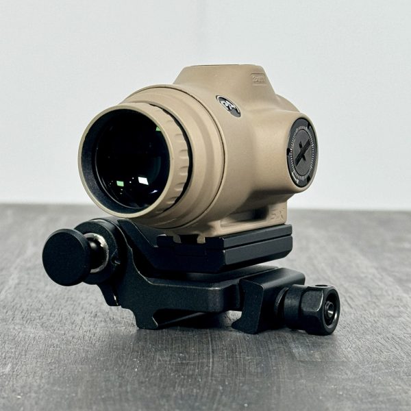 Primary Arms SLx 3x ACSS FDE Magnifier w/ Primary Arms Flip-to-Side Push Button Mount - GUNTICKETS [10 SPOT]