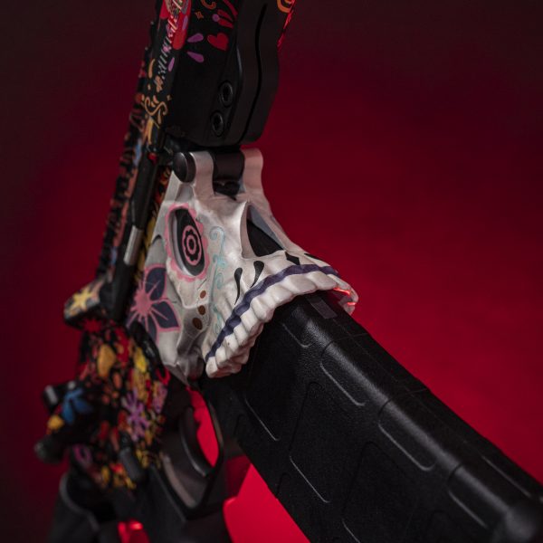 GUNBROS Custom Day of the Dead AR15 5.56mm - GUNTICKETS [100 SPOT] - Image 3