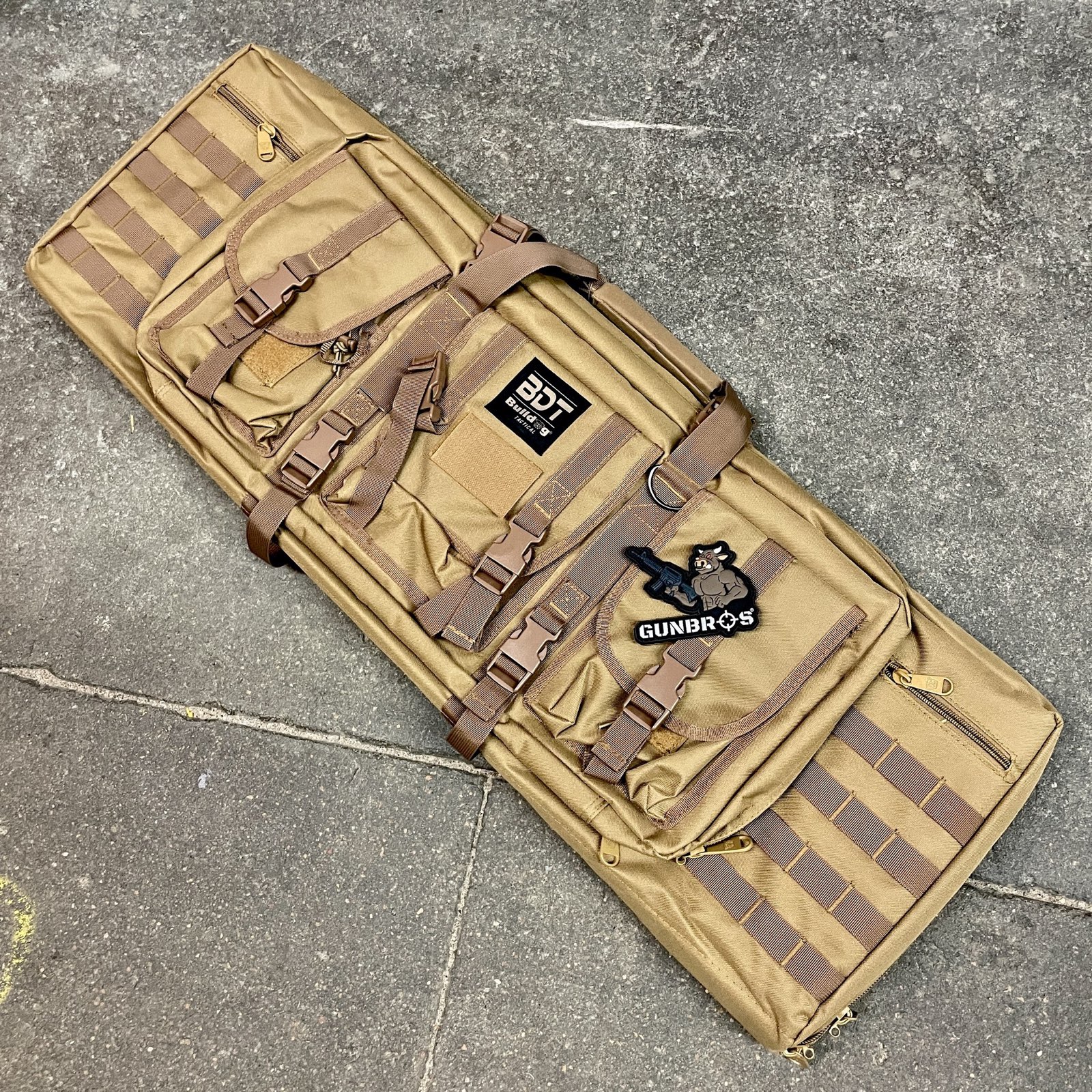 Bulldog Tactical Gun Case 42" – Fits Pistol Grip & Tactical Shotguns – Black BD49242