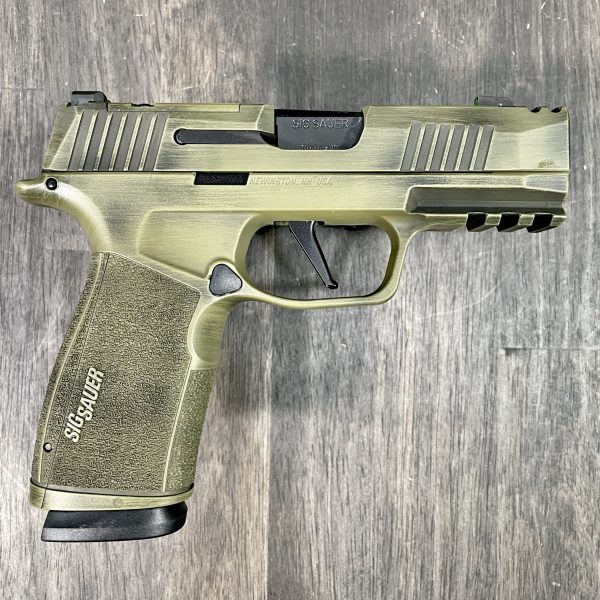 Sig Sauer P365 XMacro Bazooka Green 9mm - GUNTICKETS [20 SPOT] - Image 2