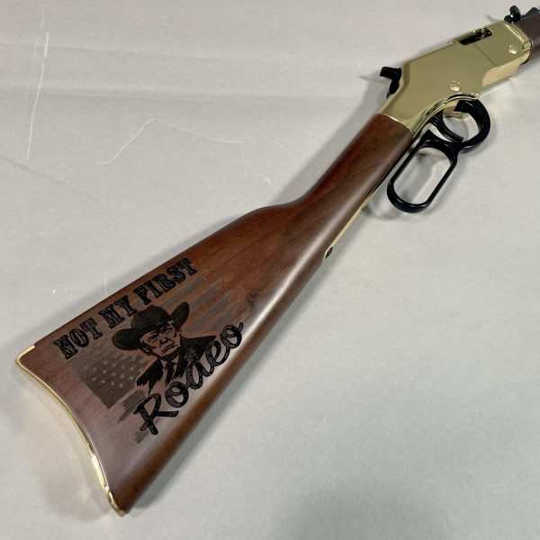 Henry Golden Boy Trump "Not My First Rodeo" .22 LR - GUNTICKETS [10 SPOT] - Image 2