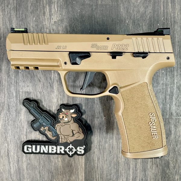 Sig Sauer P322 .22LR Optics Ready FDE - GUNTICKETS [10 SPOT]