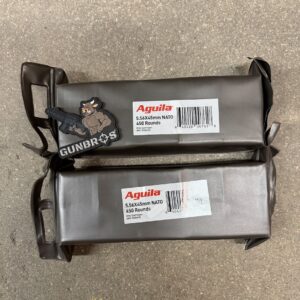 900rds Aguila 5.56mm 55gr FMJ Battle Packs - GUNTICKETS [10 SPOT]