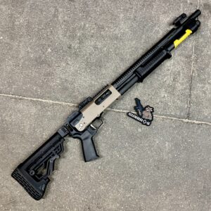 Mossberg 590R FDE 12GA 18.5" W/ Chisel Folding Stock - GUNTICKETS [20 SPOT]